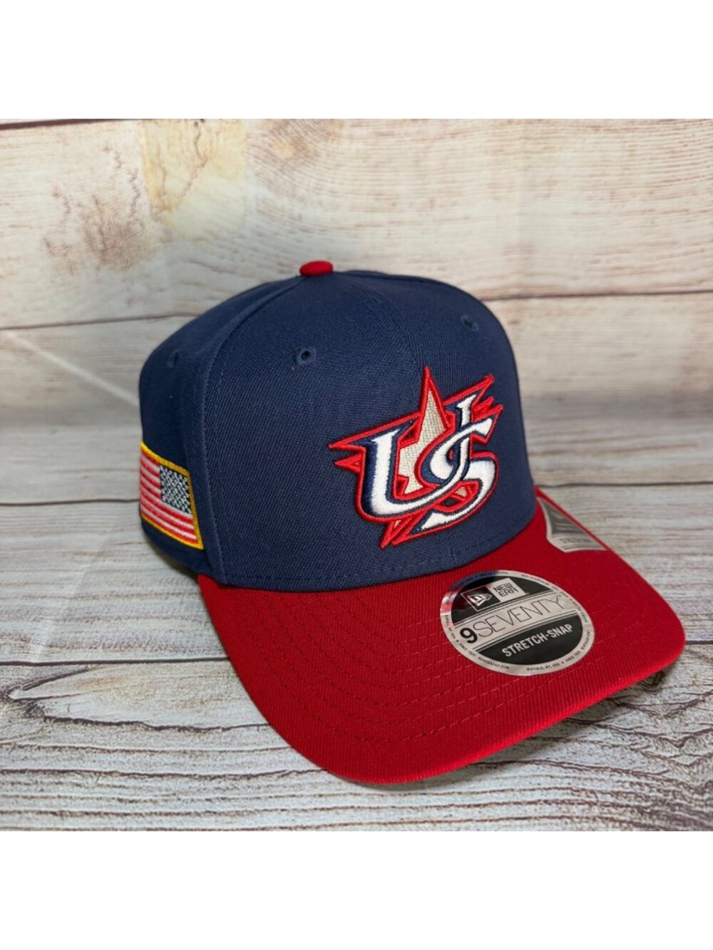 2026 WBC USA World Baseball Classic Snapback Hat New Era 9FORTY A-FRAME